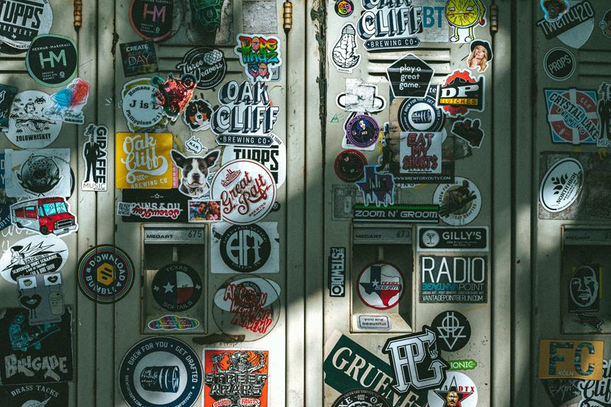 fashionable sticker designs for trendsetters
